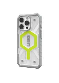 Husa pentru iPhone 16 Pro - UAG Pathfinder Clear Magsafe - Active Neon
