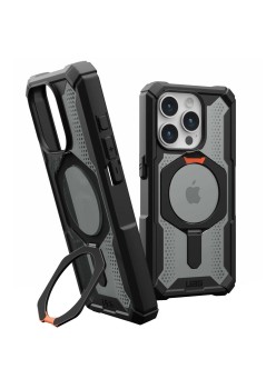 Husa pentru iPhone 15 Pro Max - UAG Plasma XTE - Black / Orange