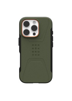 Husa pentru iPhone 16 Pro - UAG Civilian MagSafe - Olive Drab