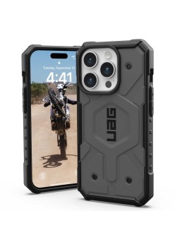Husa pentru iPhone 15 Pro Max - UAG Pathfinder MagSafe - Silver