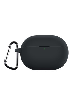 Husa compatibila Huawei FreeBuds Pro 3, Silicone, Smooth Ultrathin, Black