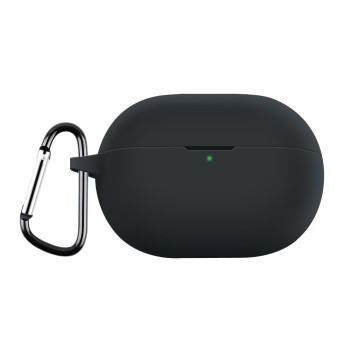 Husa compatibila Huawei FreeBuds Pro 3, Silicone, Smooth Ultrathin, Black