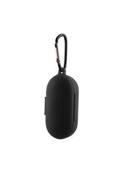 Husa compatibila OnePlus Buds Z, Silicone Smooth Ultrathin, Black