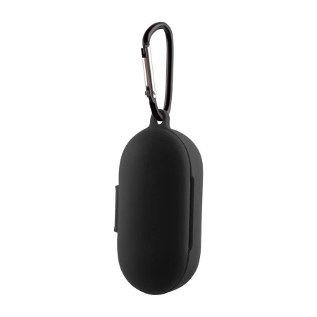Husa compatibila OnePlus Buds Z, Silicone Smooth Ultrathin, Black