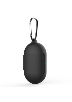 Husa compatibila Samsung Galaxy Buds + / Buds, Smooth Ultrathin, Black