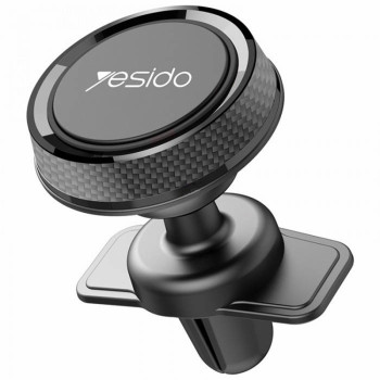 Suport Auto Magnetic Grila Ventilatie Yesido Gravity Grip, Black