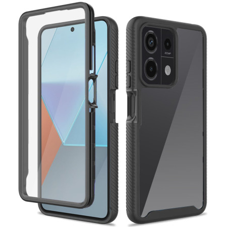 Husa 360 DefencePro pentru Xiaomi Redmi Note 13 Pro 5G / Poco X6, Black