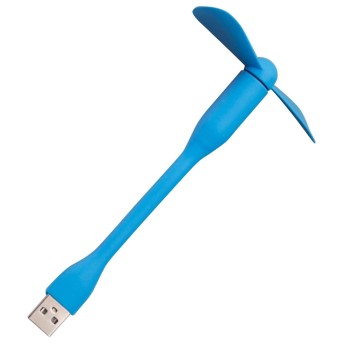 Ventilator USB Portabil, 5V - Techsuit (TUF1) - Blue