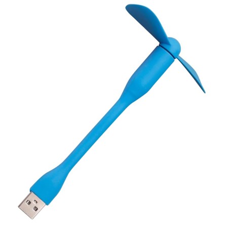 Ventilator USB Portabil, 5V - Techsuit (TUF1) - Blue