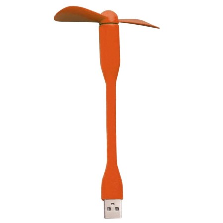Ventilator USB Portabil, 5V - Techsuit (TUF1) - Orange