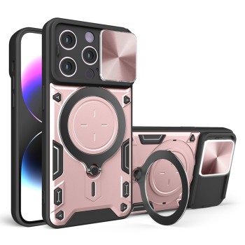 Husa pentru iPhone 14 Pro - Guard Pro, Rose Gold