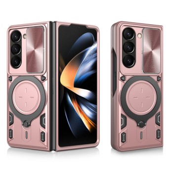 Husa pentru Samsung Galaxy Z Fold 5 - Guard Pro, Rose Gold