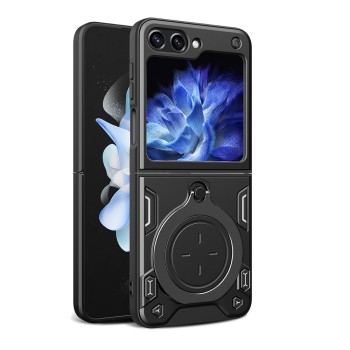 Husa pentru Samsung Galaxy Z Flip 6 - Guard Pro, Black