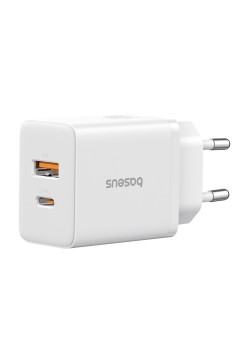 Incarcator USB, Type-C, Fast Charge 30W - Baseus (P10111404213-00) - Moon White
