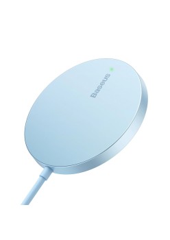 Incarcator Wireless Magnetic, 15W - Baseus (CCJJ040303) - Galaxy Blue