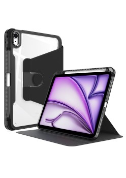 Husa pentru iPad Air 13 (2024) - Techsuit Crystal Vision - Black