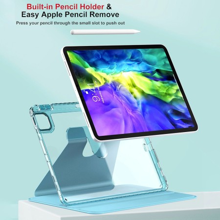 Husa pentru iPad Air 13 (2024) - Techsuit Crystal Vision - Black