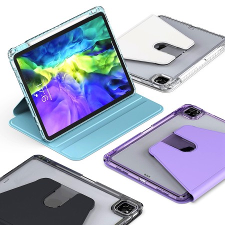 Husa pentru iPad Air 13 (2024) - Techsuit Crystal Vision - Black
