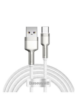 Cablu de Date USB la Type-C 66W, 2m - Baseus Cafule (CAKF000202) - White