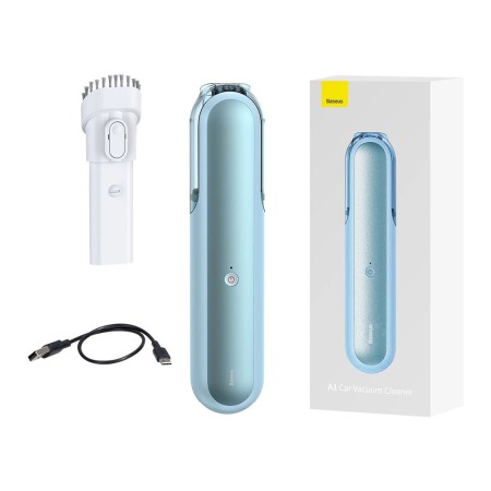 Aspirator auto Wireless, 4000Pa - Baseus A1 (VCAQ010003) - Blue