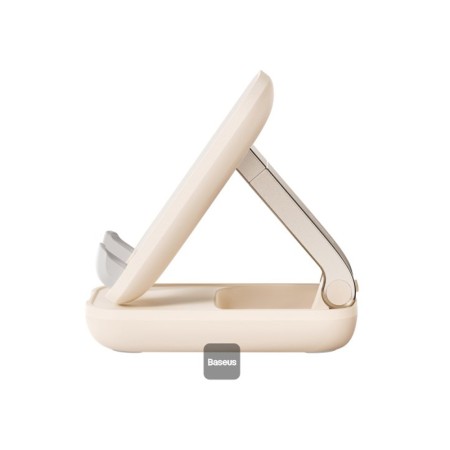 Suport pentru Telefon, Ajustabil si Pliabil- Baseus Seashell Series (B10551500411-00) - Baby Pink