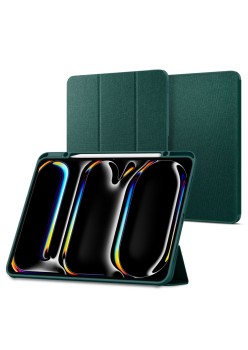 Husa pentru iPad Pro 13 (2024) - Spigen Urban Fit - Midnight Green