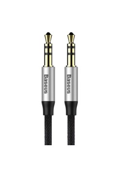 Cablu Audio Jack la Jack, 1.5m - Baseus (CAM30-CS1) - Black