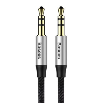 Cablu Audio Jack la Jack, 1.5m - Baseus (CAM30-CS1) - Black