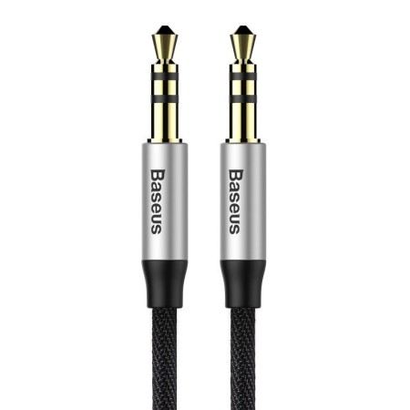 Cablu Audio Jack la Jack, 1.5m - Baseus (CAM30-CS1) - Black