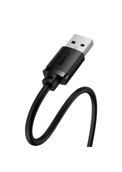 Cablu Extensie USB la USB, 1m - Baseus (B00631103111-00) - Black