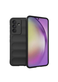Husa pentru Samsung Galaxy A36 5G / A56 5G - Anti-Alunecare - Waves Shield - Black