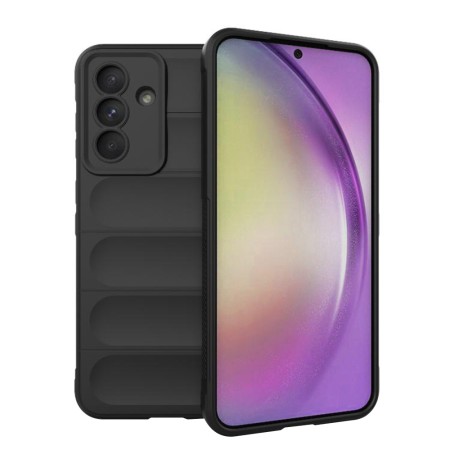 Husa pentru Samsung Galaxy A36 5G / A56 5G - Anti-Alunecare - Waves Shield - Black