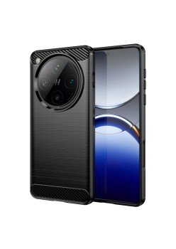 Husa Carbon pentru Oppo Find X8 Pro, Tech Protects, Black