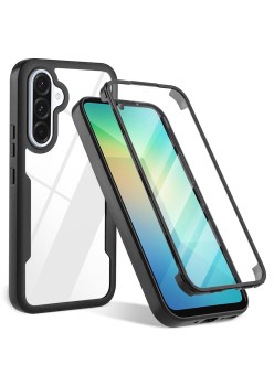 Husa pentru Samsung Galaxy A26 cu Folie, ColorVerse 360, Black