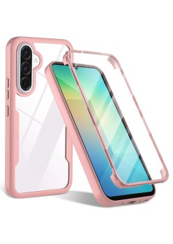 Husa pentru Samsung Galaxy A26 cu Folie, ColorVerse 360, Pink