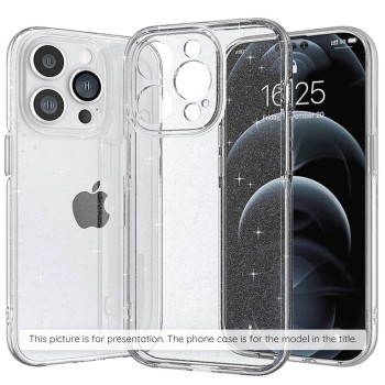 Husa pentru Honor 90 Lite - Techsuit SparkleSkin Series - Clear