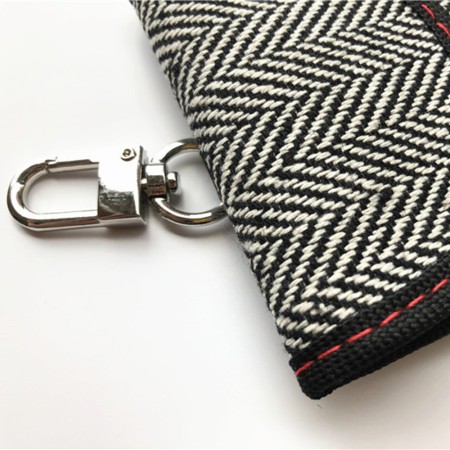 Suport pentru Chei si Carduri RFID, 12.5x9 - Techsuit (AF1) - Grey