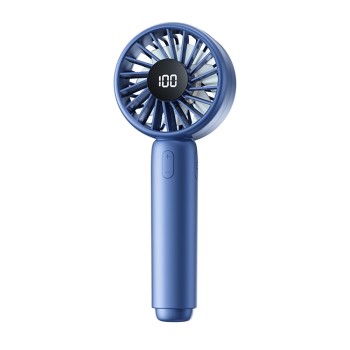 Ventialor Portabil cu Display Digital - Techsuit (CT-110) - Blue