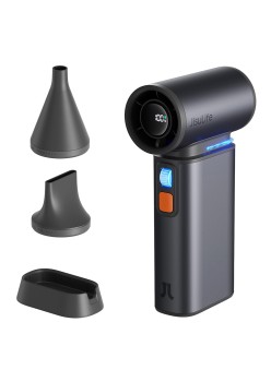 Ventilator Portabil 18W cu Display Digital - JisuLife (FA55) - Dark Grey