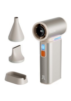 Ventilator Portabil 18W cu Display Digital - JisuLife (FA55) - Light Brown