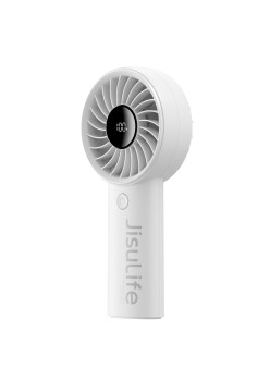 Ventilator Portabil 3600mAh cu Display Digital - JisuLife (Life4) - Grey