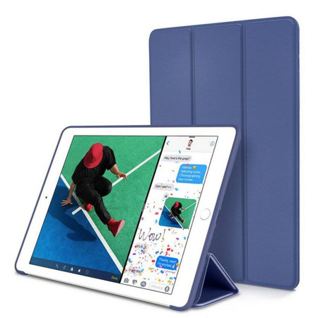 Husa tableta compatibila Lenovo Tab M10 3rd Gen TB328FU/TB328XU, FoldPro cu Microfibra, Auto Sleep/Wake, Blue