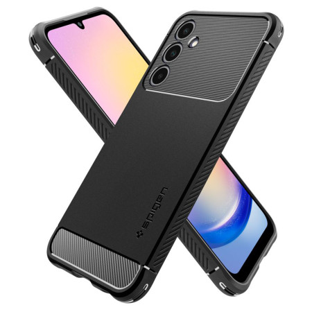 Husa pentru Samsung Galaxy A25 5G, Spigen Rugged Armor, Black