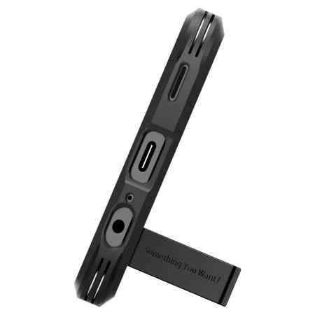 Husa pentru Samsung Galaxy A15 4G, Spigen Tough Armor, Black