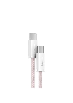 Cablu Type-C la Type-C, Fast Charging 100W, 480Mbps, 2m - Baseus Dynamic 3 Series (P10367000411-01) - Pink