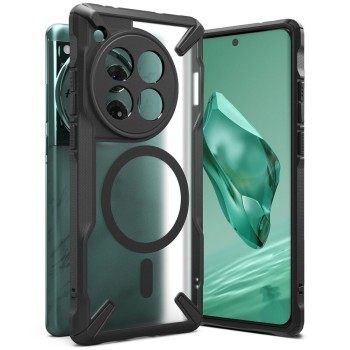 Husa pentru OnePlus 12 Ringke Fusion X MagSafe, Matte Black