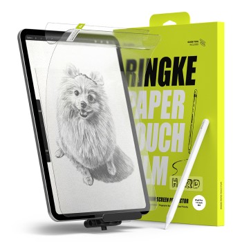 Folie pentru iPad Pro 11 (2024), Ringke Paper Touch Film Hard, Matte Clear
