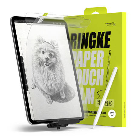 Folie pentru iPad Pro 13 (2024), Ringke Paper Touch Film Hard, Matte Clear