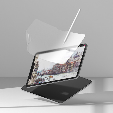 Folie pentru iPad Pro 13 (2024), Ringke Paper Touch Film Hard, Matte Clear