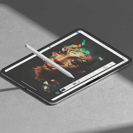 Folie pentru iPad Pro 13 (2024)  Ringke Paper Touch Film Soft, Matte Clear